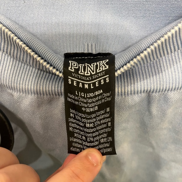 PINK Victoria's Secret Light Blue Activewear Set - Picture 7 of 7